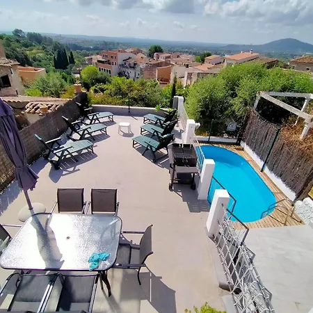 Son Massanet Con Piscina Y Fantasticas Vistas Villa Campanet Exterior photo